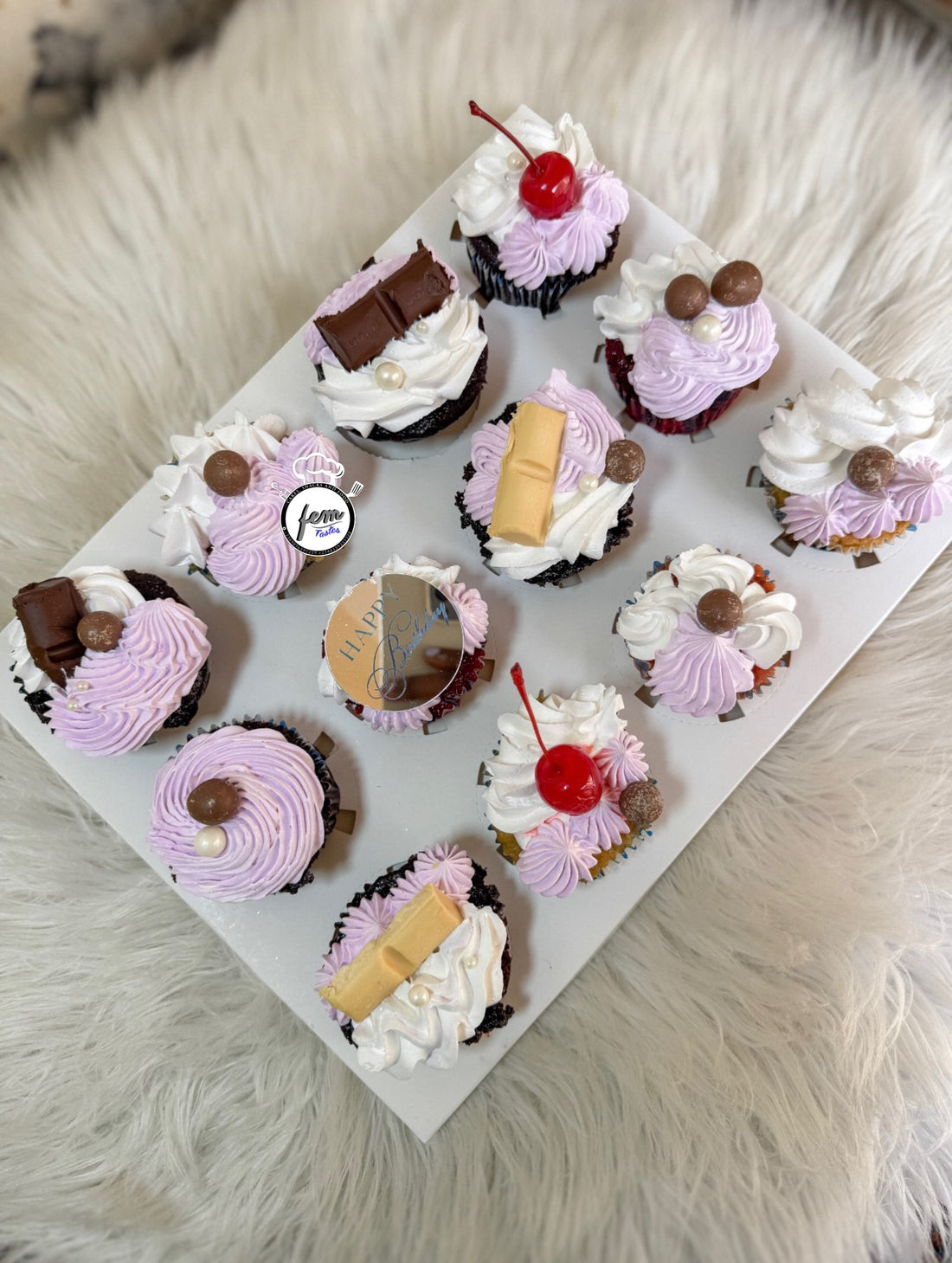 Cherrie on-top Cupcake