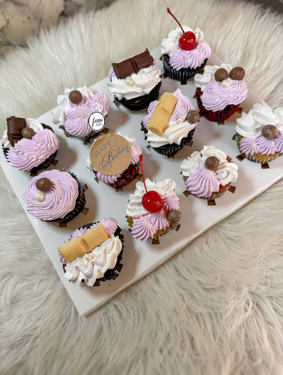 Cherrie on-top Cupcake