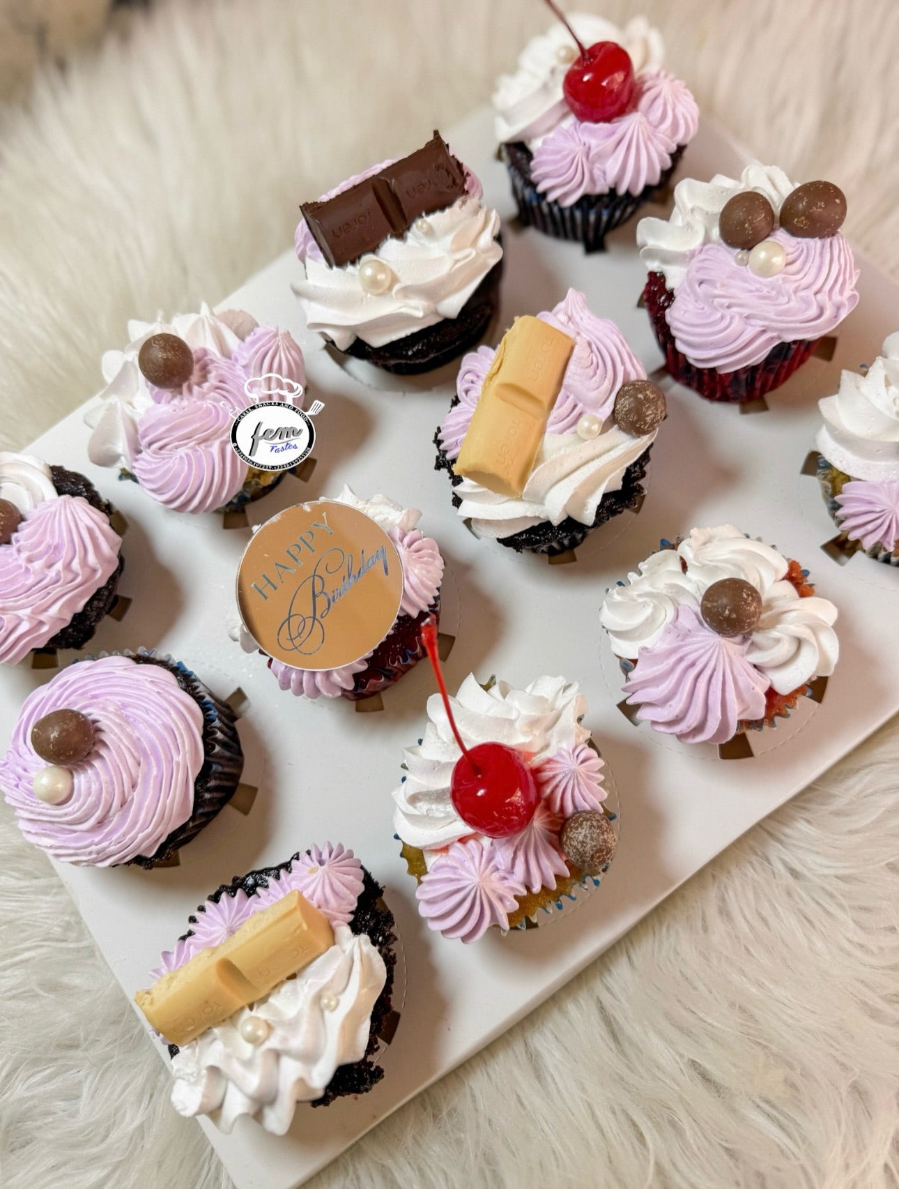 Cherrie on-top Cupcake